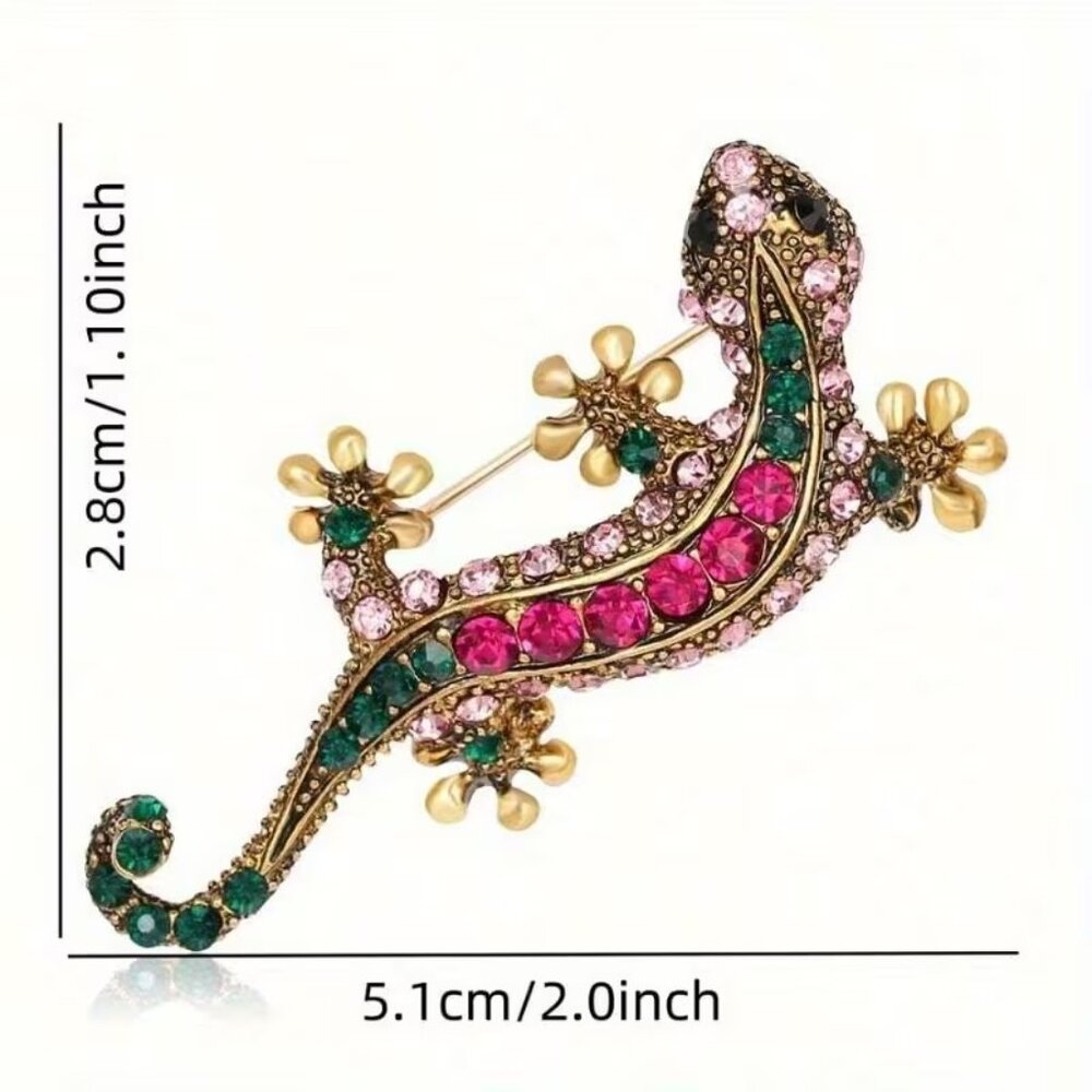 Lizard Brooch - Picture 4 of 4